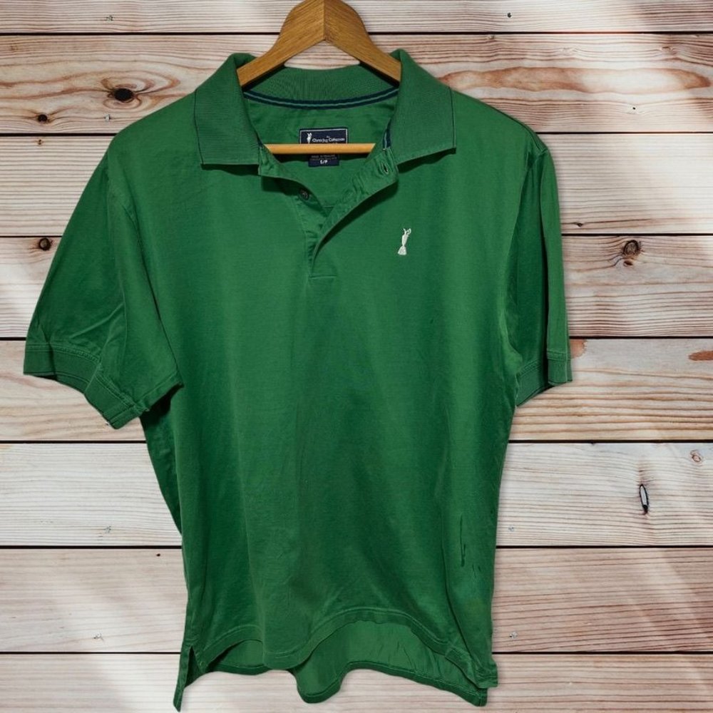 Green Claret Jug from Adidas Polo Size Small